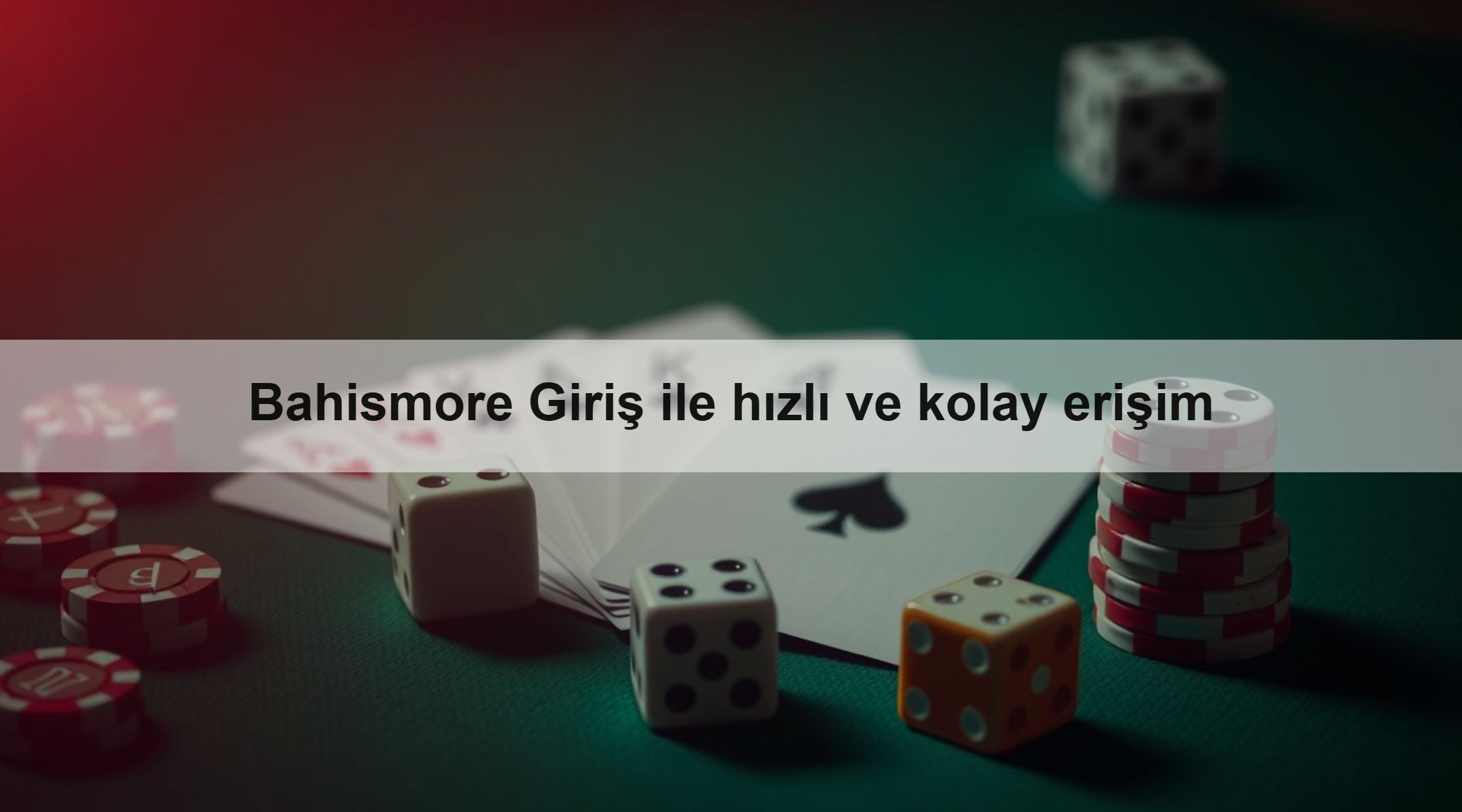 Bahismore Giriş ile hızlı ve kolay erişim